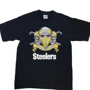 Vintage Pittsburgh Steelers For Life NFL T-shirt